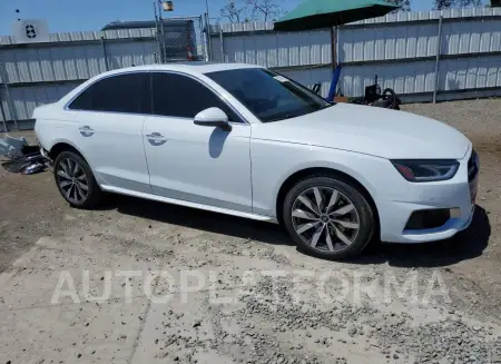 AUDI A4 PREMIUM 2021 vin WAUABAF48MA055744 from auto auction Copart