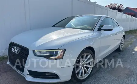 AUDI A5 PREMIUM 2015 vin WAUCFAFR3FA049510 from auto auction Copart