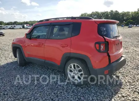 JEEP RENEGADE L 2016 vin ZACCJABT4GPE34322 from auto auction Copart