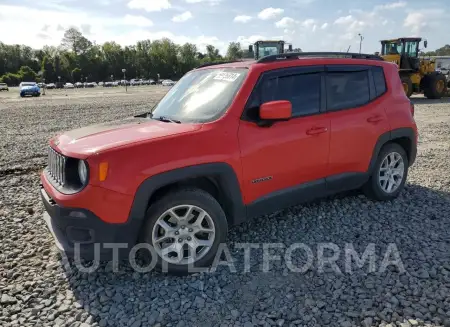 JEEP RENEGADE L 2016 vin ZACCJABT4GPE34322 from auto auction Copart