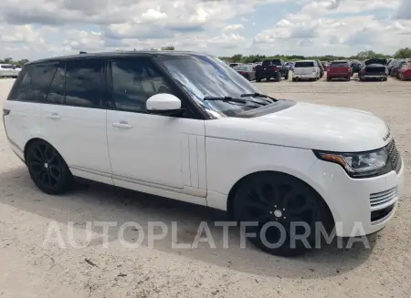 LAND ROVER RANGE ROVE 2017 vin SALGR2FK8HA332467 from auto auction Copart