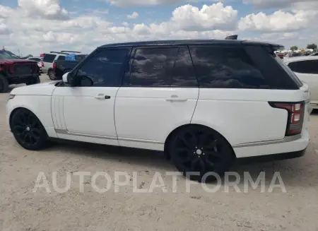 LAND ROVER RANGE ROVE 2017 vin SALGR2FK8HA332467 from auto auction Copart