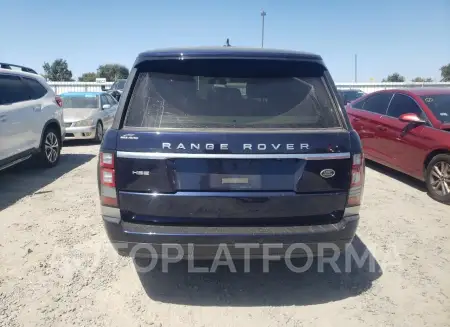 LAND ROVER RANGE ROVE 2016 vin SALGS2VFXGA254474 from auto auction Copart