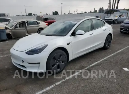 TESLA MODEL 3 2023 vin 5YJ3E1EA6PF603505 from auto auction Copart