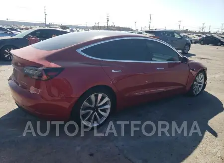 TESLA MODEL 3 2018 vin 5YJ3E1EB0JF135187 from auto auction Copart