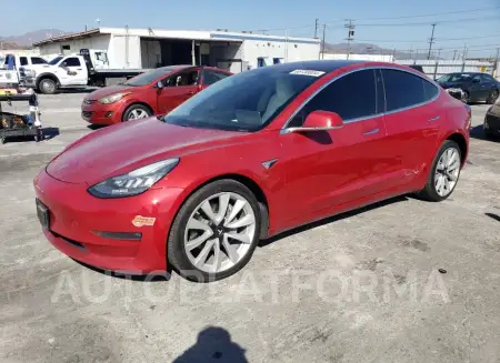 TESLA MODEL 3 2018 vin 5YJ3E1EB0JF135187 from auto auction Copart