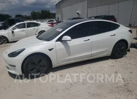 Tesla Model 3 2022 2022 vin 5YJ3E1EB2NF130210 from auto auction Copart