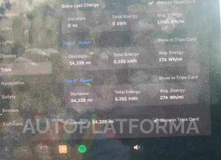 TESLA MODEL 3 2022 vin 5YJ3E1EB2NF130210 from auto auction Copart