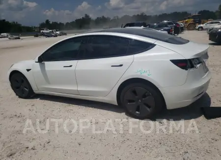 TESLA MODEL 3 2022 vin 5YJ3E1EB2NF130210 from auto auction Copart