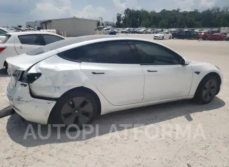 TESLA MODEL 3 2022 vin 5YJ3E1EB2NF130210 from auto auction Copart