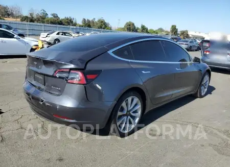 TESLA MODEL 3 2020 vin 5YJ3E1EB8LF807080 from auto auction Copart