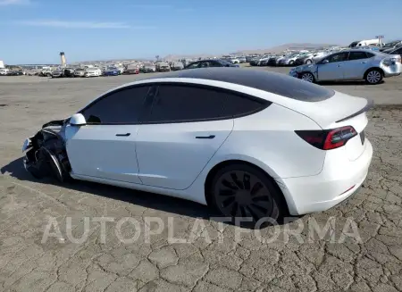 TESLA MODEL 3 2022 vin 5YJ3E1EC0NF307166 from auto auction Copart