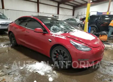 TESLA MODEL 3 2022 vin 5YJ3E1EC4NF177649 from auto auction Copart