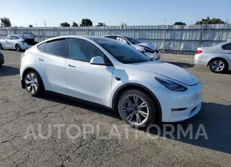 TESLA MODEL Y 2021 vin 5YJYGAEE0MF262987 from auto auction Copart