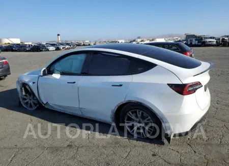 TESLA MODEL Y 2021 vin 5YJYGAEE0MF262987 from auto auction Copart