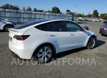 TESLA MODEL Y 2021 vin 5YJYGAEE0MF262987 from auto auction Copart