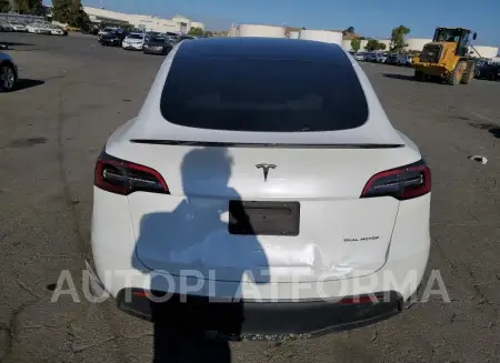 TESLA MODEL Y 2021 vin 5YJYGAEE0MF262987 from auto auction Copart