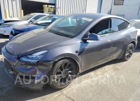 Tesla Model Y 2021 2021 vin 5YJYGDEE0MF276809 from auto auction Copart