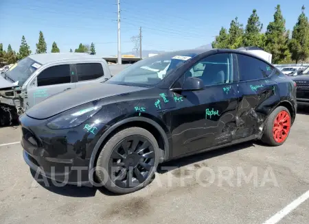 Tesla Model Y 2023 2023 vin 7SAYGAEE2PF739121 from auto auction Copart