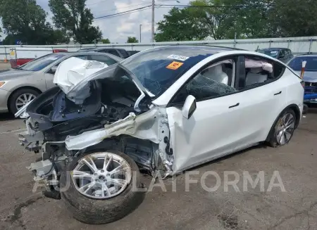 TESLA MODEL Y 2023 vin 7SAYGAEE9PF759852 from auto auction Copart