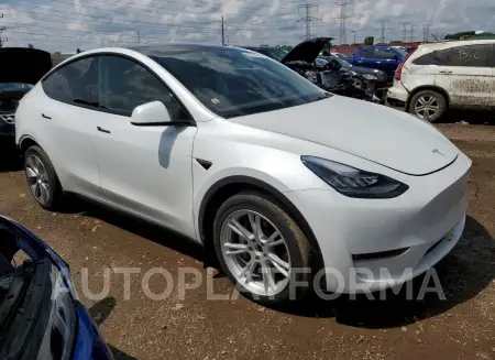 TESLA MODEL Y 2022 vin 7SAYGDEE0NF424655 from auto auction Copart