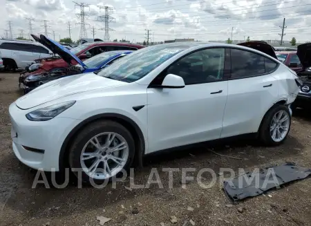 Tesla Model Y 2022 2022 vin 7SAYGDEE0NF424655 from auto auction Copart