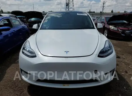 TESLA MODEL Y 2022 vin 7SAYGDEE0NF424655 from auto auction Copart