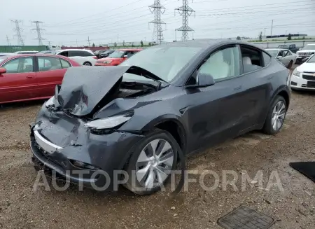 Tesla Model Y 2024 2024 vin 7SAYGDEE2RA281808 from auto auction Copart