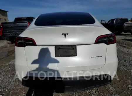 TESLA MODEL Y 2022 vin 7SAYGDEE8NA013937 from auto auction Copart