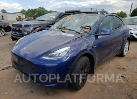 TESLA MODEL Y 2022 vin 7SAYGDEE8NF463901 from auto auction Copart