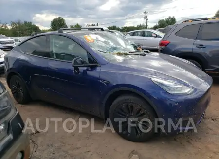 TESLA MODEL Y 2022 vin 7SAYGDEE8NF463901 from auto auction Copart