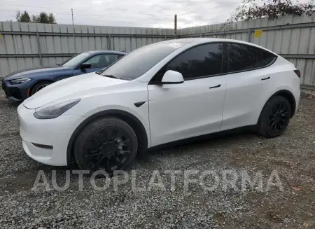 TESLA MODEL Y 2023 vin 7SAYGDEEXPF807215 from auto auction Copart