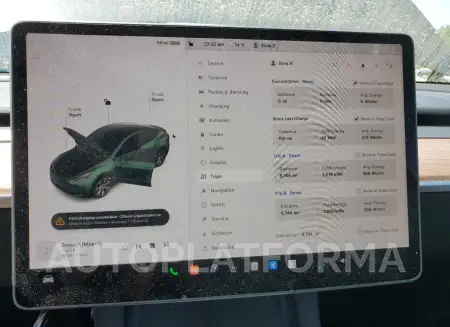 TESLA MODEL Y 2024 vin 7SAYGDEEXRF994829 from auto auction Copart