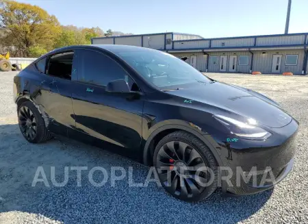 TESLA MODEL Y 2022 vin 7SAYGDEF2NF512888 from auto auction Copart