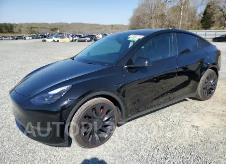 TESLA MODEL Y 2022 vin 7SAYGDEF2NF512888 from auto auction Copart