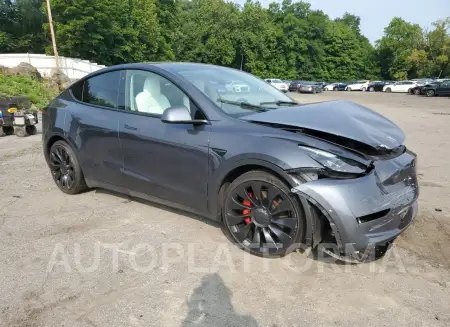 TESLA MODEL Y 2022 vin 7SAYGDEF7NF507525 from auto auction Copart