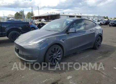 Tesla Model Y 2023 2023 vin 7SAYGDEF8PF887543 from auto auction Copart