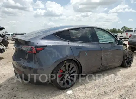 TESLA MODEL Y 2023 vin 7SAYGDEF8PF921500 from auto auction Copart