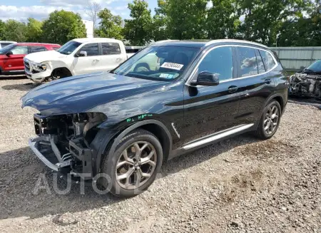 BMW X3 XDRIVE3 2022 vin 5UX53DP07N9J61764 from auto auction Copart