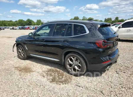 BMW X3 XDRIVE3 2022 vin 5UX53DP07N9J61764 from auto auction Copart