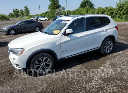 BMW X3 xDrive 2017 2017 vin 5UXWX9C33H0T23761 from auto auction Copart