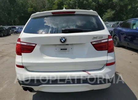 BMW X3 XDRIVE2 2016 vin 5UXWX9C58G0D86891 from auto auction Copart