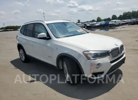 BMW X3 XDRIVE2 2016 vin 5UXWX9C58G0D86891 from auto auction Copart