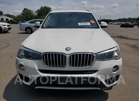 BMW X3 XDRIVE2 2016 vin 5UXWX9C58G0D86891 from auto auction Copart