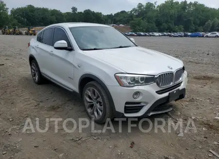 BMW X4 XDRIVE2 2016 vin 5UXXW3C56G0R22366 from auto auction Copart