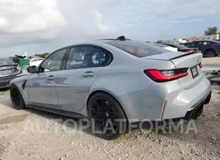 BMW M3 COMPETI 2021 vin WBS33AY06MFL20384 from auto auction Copart