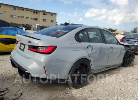 BMW M3 COMPETI 2021 vin WBS33AY06MFL20384 from auto auction Copart