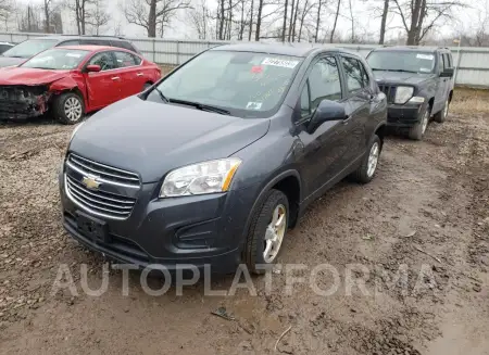 Chevrolet Trax 2016 2016 vin 3GNCJNSB8GL267056 from auto auction Copart