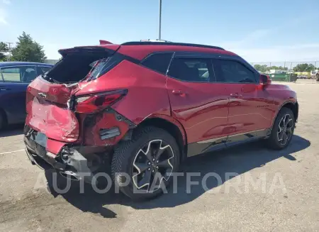 CHEVROLET BLAZER RS 2019 vin 3GNKBERS3KS572980 from auto auction Copart