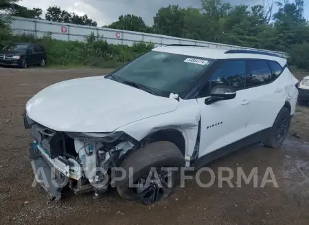 Chevrolet Blazer 2021 2021 vin 3GNKBHRS1MS503323 from auto auction Copart